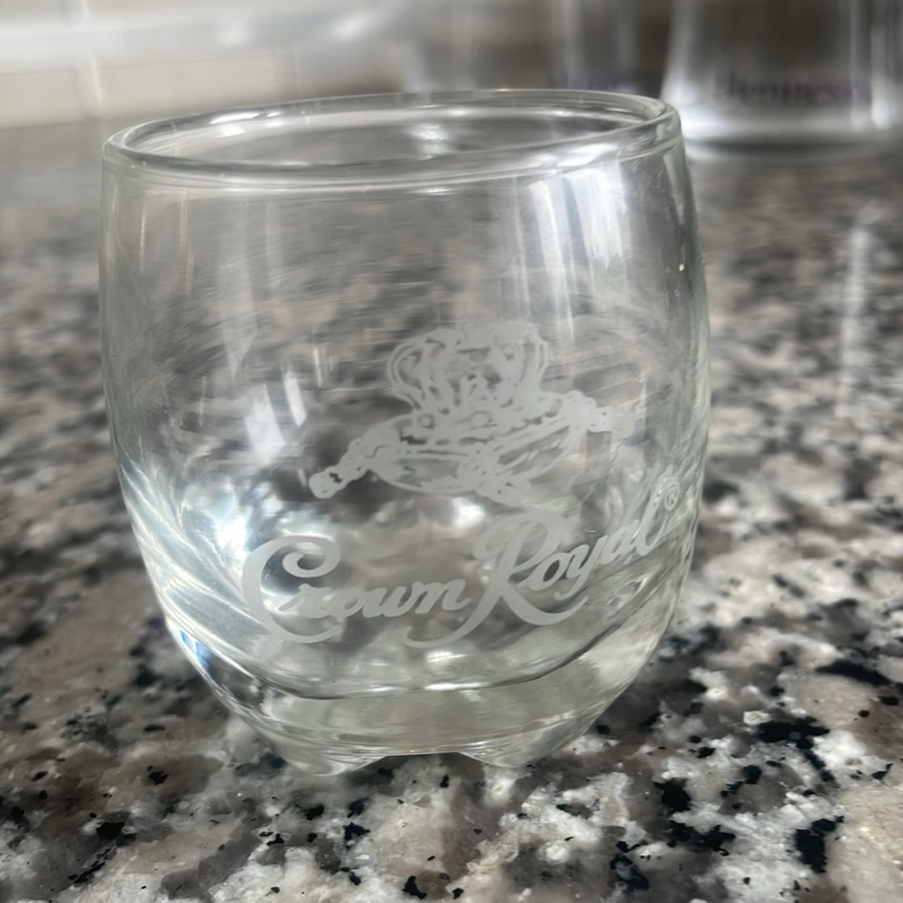 Crown Royal shot Glass Limited Edition